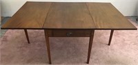 Drop Leaf Table with End Drawers