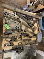 Crescent Wrenches, Hatchets, Pipe Wrenches