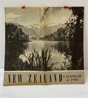 1948 New Zealand Calendar