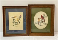 Pair of Bird Theme Prints