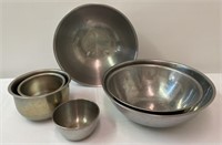 Lot of Stainless Bowls