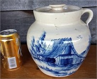 Paul Storie pottery, Marshall, Texas crock with