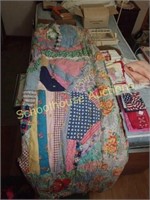 Heavy old quilt