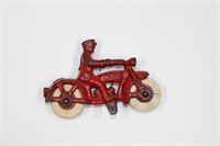 1930’s cast-iron toy police motorcycle “COP” (4