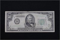 Series 1934 $50.00 Federal Reserve note