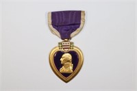Named WWII KIA Purple Heart medal to soldier in 76