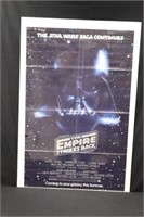 1980 Star Wars “Empire Strikes Back” advance poste