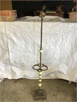 ANTIQUE JADEITE FLOOR LAMP - PARTS