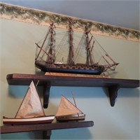 Sail Boats - shelf not included