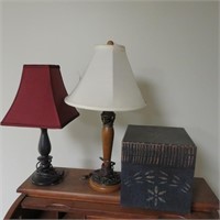 Lamps & Nesting Boxes