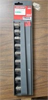 Craftsman 9-pc 1/2" Socket Set Metric 34573