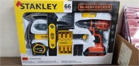 Stanley/Black & Decker 66-pc Tool Kit