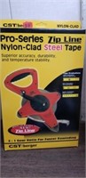 CST 100' Pro-Series Nylon-Clad Steel Tape Measure