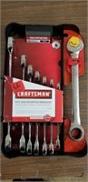 Craftsman 8-pc Dual Ratcheting Wrench Set INCH