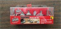 Vermont American Carbide Tipped Router Bit Set 6pc