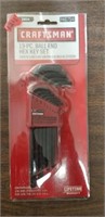 Craftsman 13-pc Ball End Hex Key Set INCH