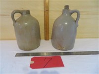 2 crockery jugs