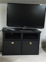 Toshiba TV and Cabinet
