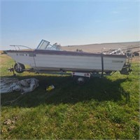 Steury Boat w/ Trailer