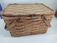 Vintage west ridge square picnic basket