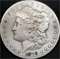 1879-CC US Morgan Carson City Silver Dollar