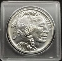 2001 American Buffalo US Silver Dollar BU in Holde