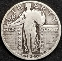 1925-P Standing Liberty Silver Quarter
