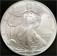 2006 US 1oz Silver Eagle Gem BU
