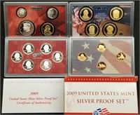 2009 US Mint 18-Coin Silver Proof Set MIB