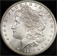 1885-CC US Carson City Morgan Silver Dollar BU Gem
