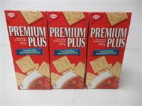 (3) "As Is" Christie Premium Plus Unsalted Top