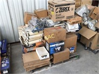 Pallet of Wix Filters, Antifreeze ect