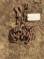 Tie down chain/log chain with one grab hook 8’