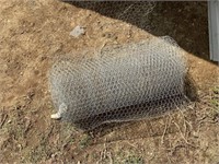 Used bundle of chicken wire