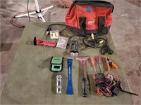 Milwaukee Bag w/ Assorted Tools