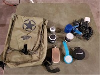 Bluetooth Speaker Lot w/ Call of Duty Bag