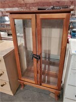 Small Glass Door Display Cabinet
