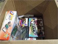 Large Box Lot Of Games;