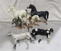 Lot Of Horse Figures;