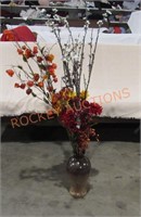 Decorative Vase With Arrangement;