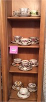 Tea party cups and saucers