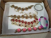 Vintage and other bracelets