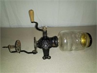 Vintage Crystal coffee grinder