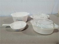 CorningWare and other casseroles, Skillet some
