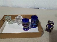 Cloissone & Glass paperweights and