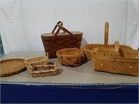 Picnic basket and other baskets