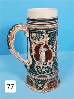 German 10" Embossed Stein