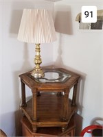 Pair of Oak Lamp Tables