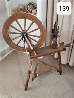 Early Spinning Wheel