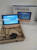Like new Digiland 9" tablet with DVD player